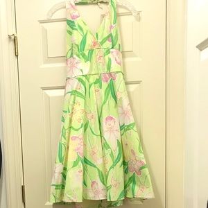 Lilly Pulitzer Willa Halter Dress Orchid Suite